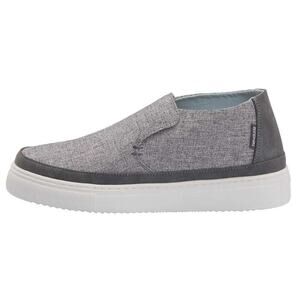 HEYDUDE WOMEN'S PEYTON CHAMBRAY GREY, SIZE 6 | WOMEN’S LOAFERS |